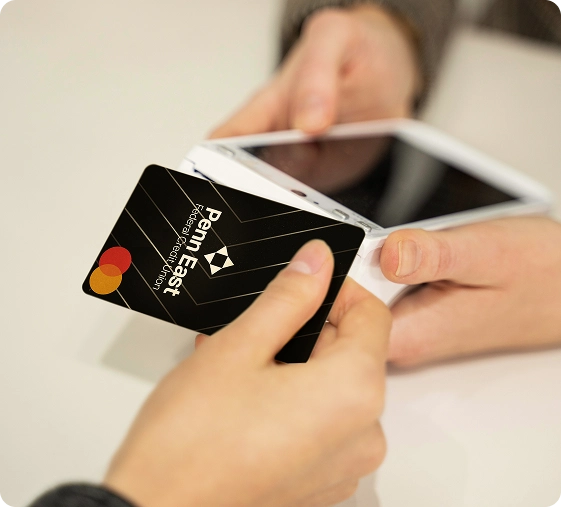 PennEast Card in hand